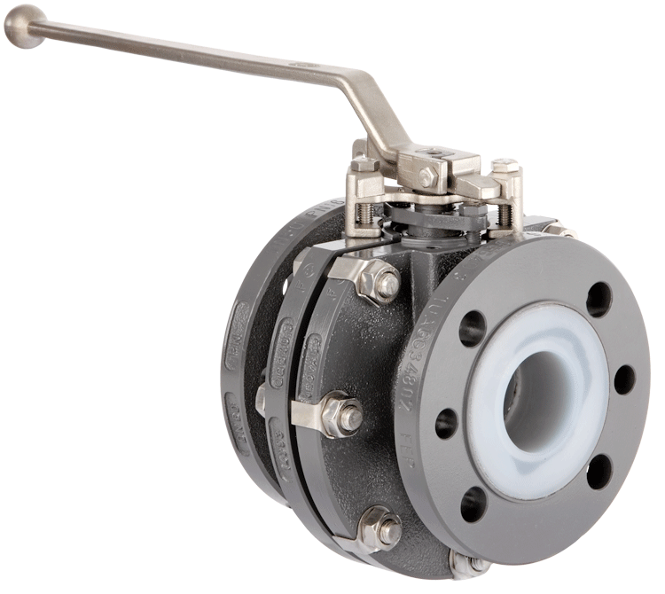 AZ - Lined Ball Valve - Neoval