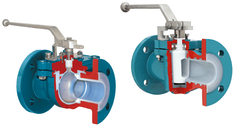 AZ - Lined Ball Valves and Plug Valves