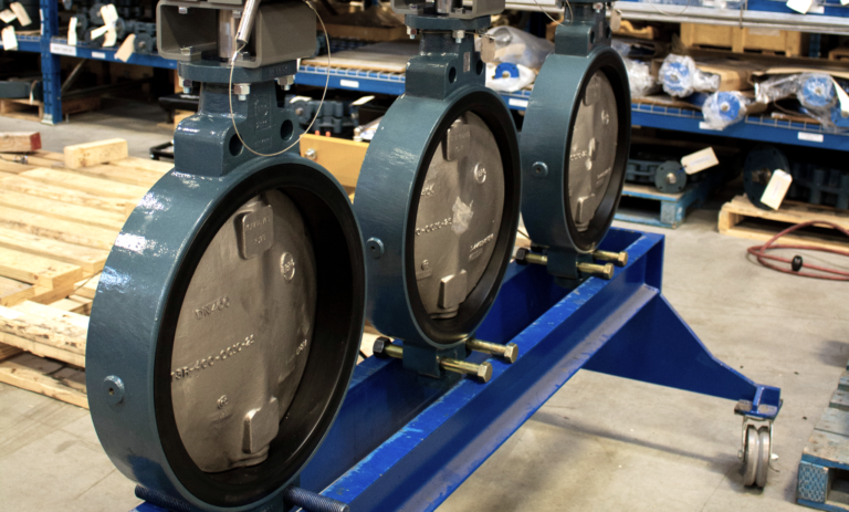 Ebro Z011A butterfly valve with NBR-HAR liner that Improve Valve Life